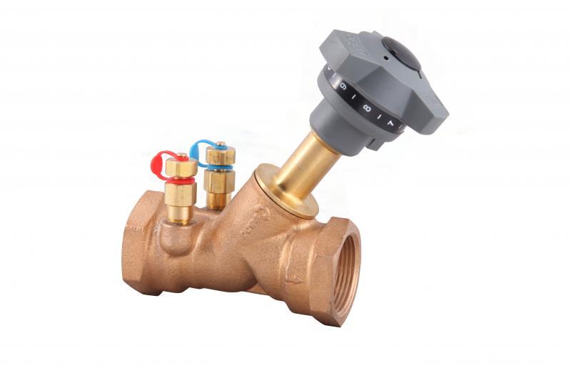 DUYAR Bronz Dişli Statik Balans Vanası PN 25