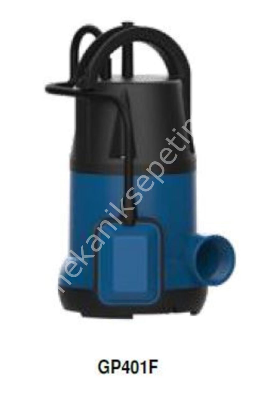 GRANDFAR GP401F Plastik Gövdeli Dalgıç Tip Drenaj Pompa Flatörlü