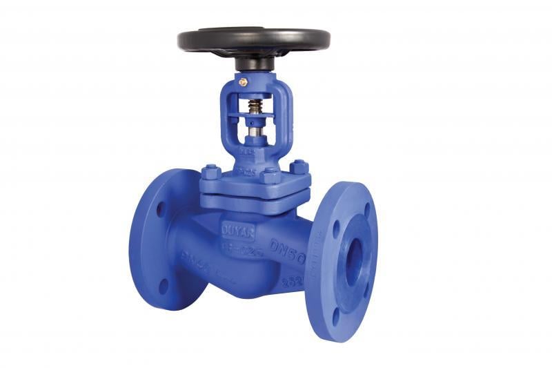 DUYAR Metal Körüklü Vana PN16 Flanşlı
